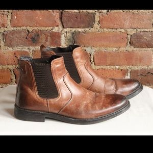 Johnston & Murphy Men's Chelsea Boots brown